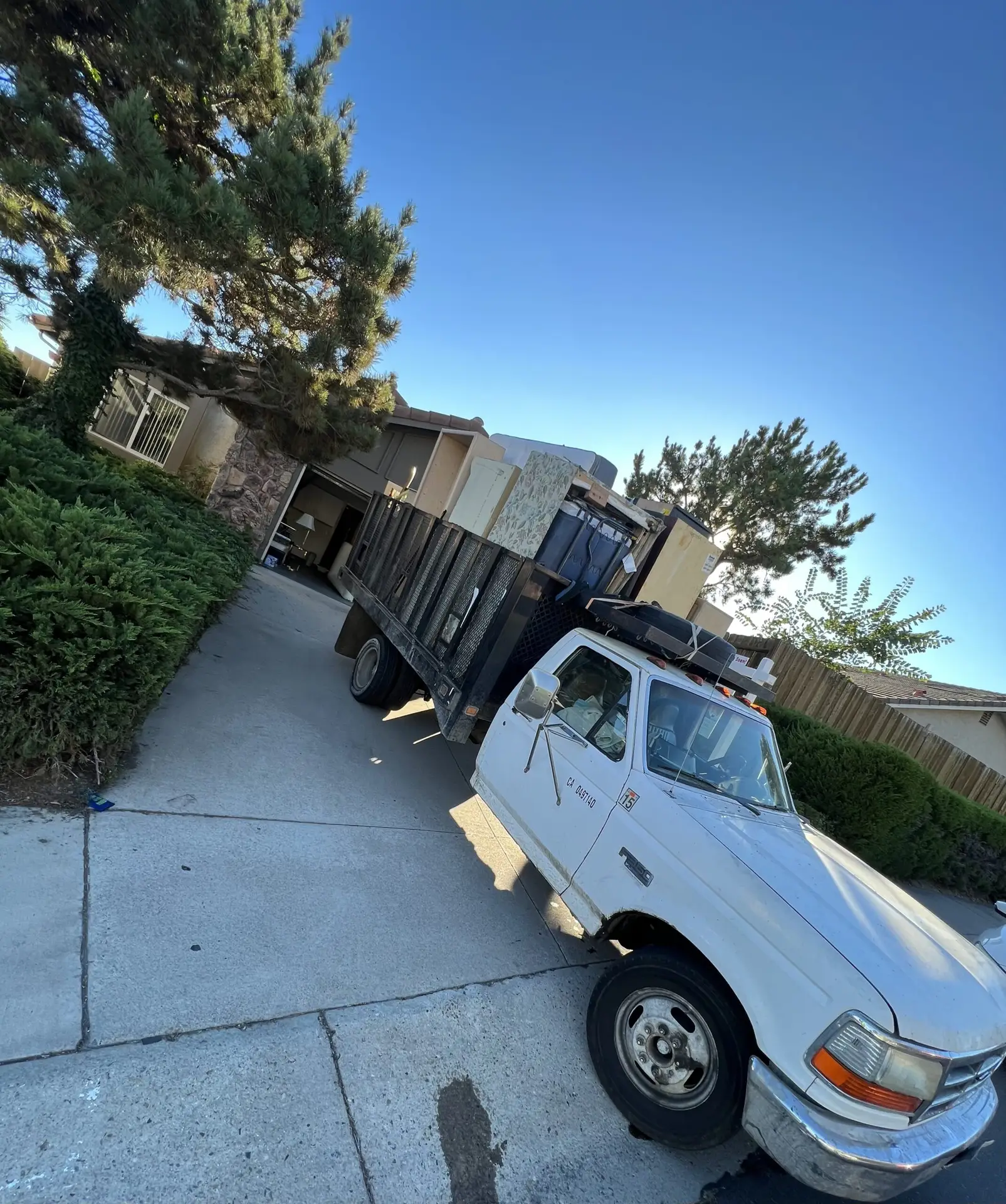 Flatbed Home Cleanout